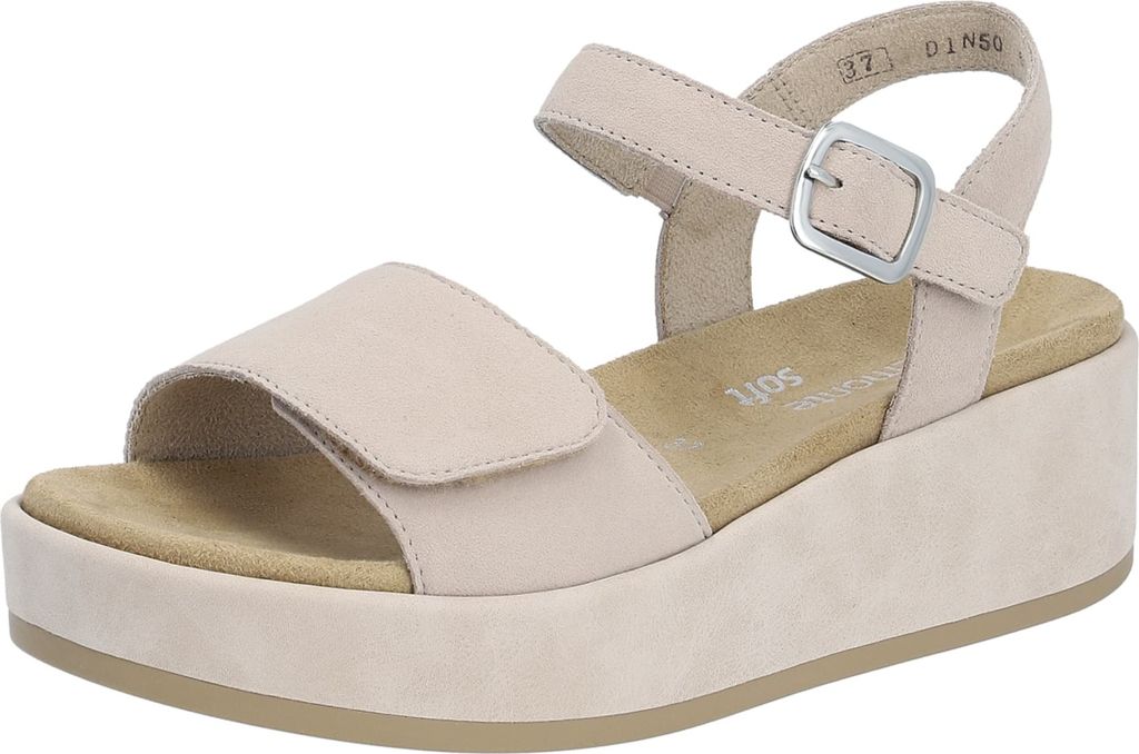 Remonte Keilsandaletten Damen 31373537333035 Beige 40 EU