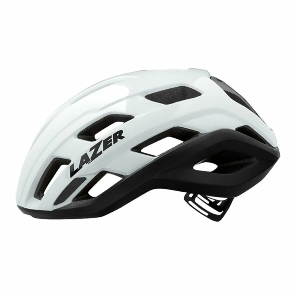 Casque cyclisme performant Lazer Strada KinetiCore blanc confort optimal - 2