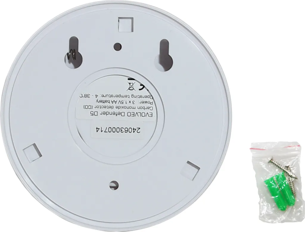 EVOLVEO Defender D5 Détecteur de Monoxyde de Carbone CO Haute Précision - 4