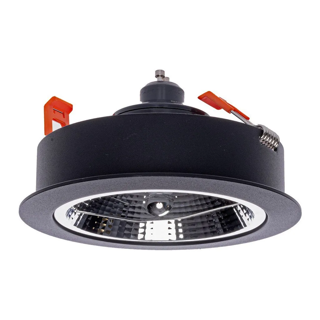 Milagro REDONDO ML5696 Apparecchio Soffitto ES111 1x35W Nero