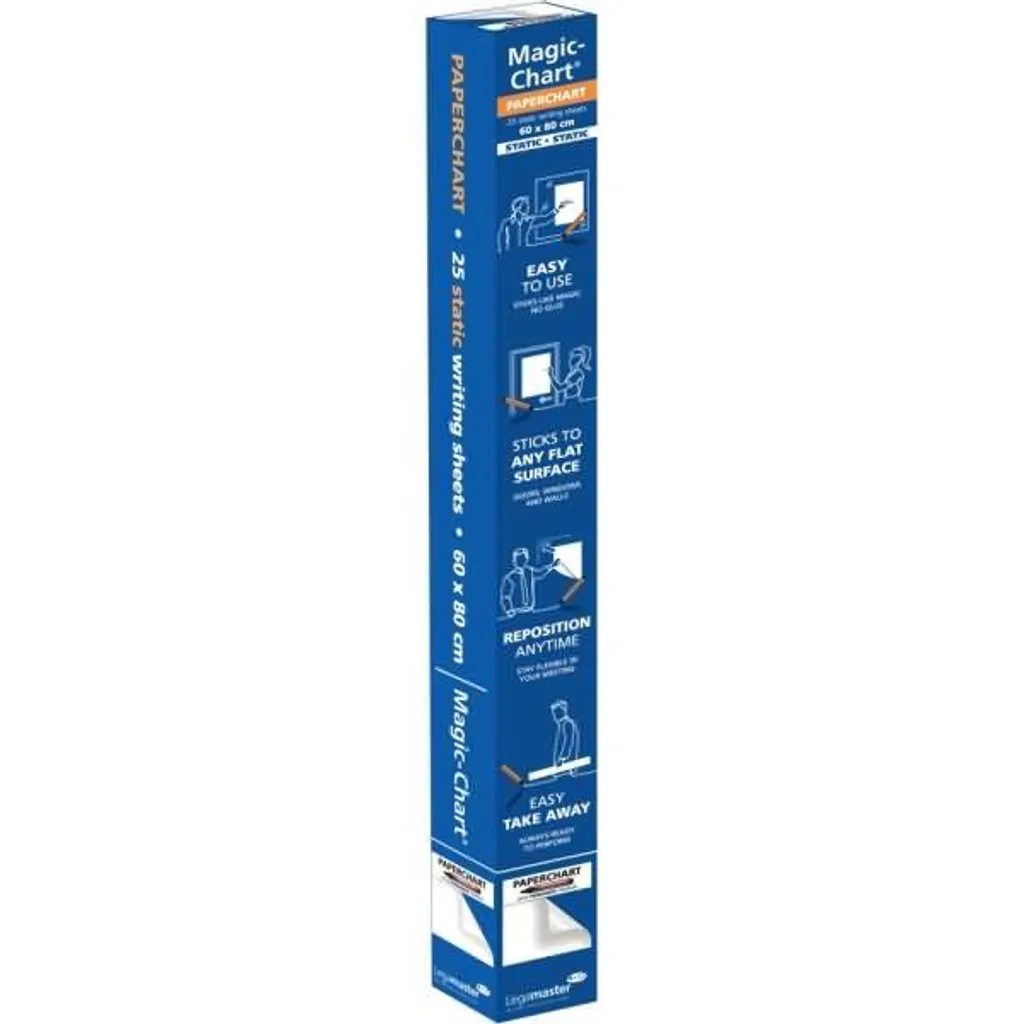 Magic-Chart Paperchart 60x80cm Legamaster : Écrivez sur Tous les Murs - 8