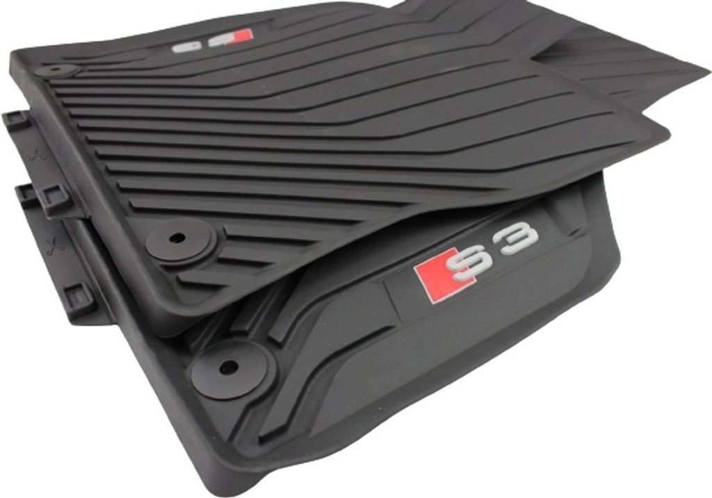 Original Audi S3 2013-2020 Allwettermatten Gummimatten Produktbild 