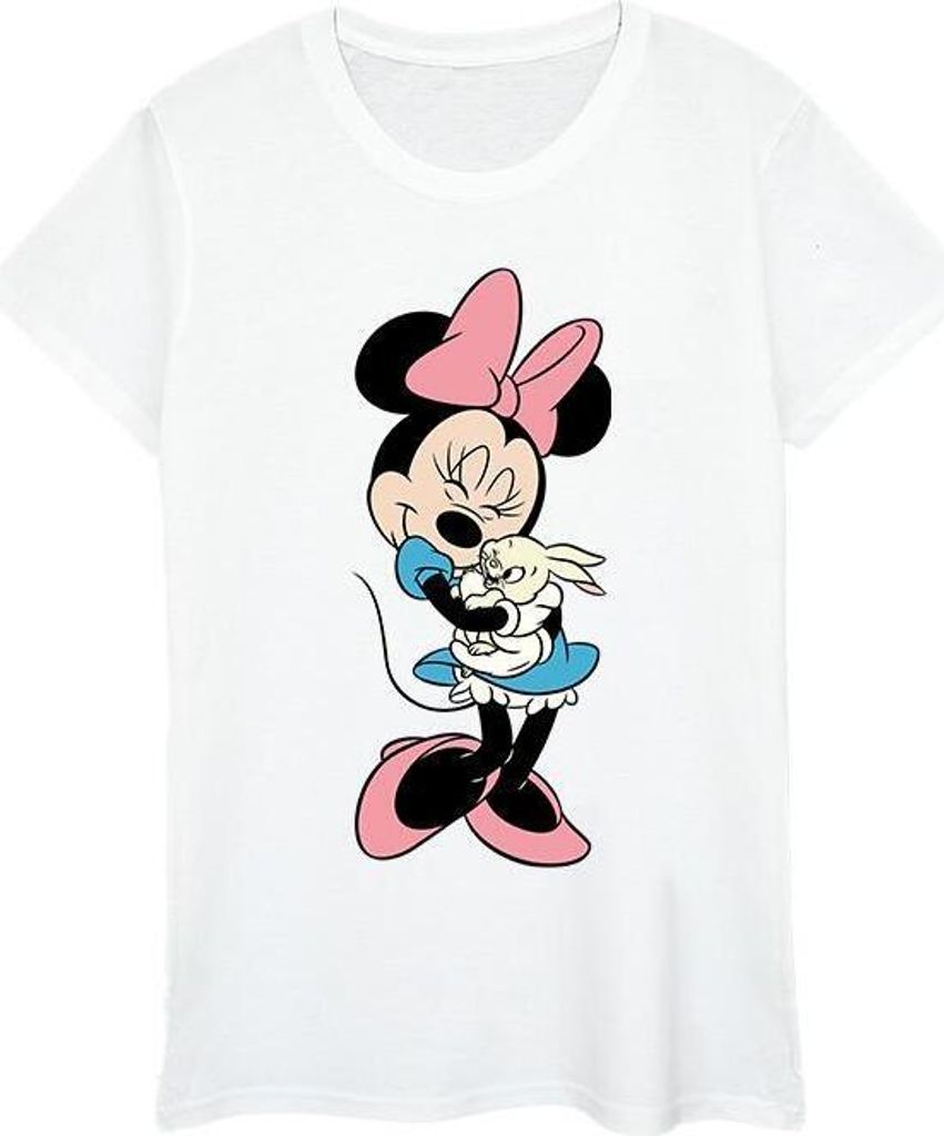 Disney - "Bunny" T-Shirt für Damen BI33292 (M) (Weiß) Produktbild 