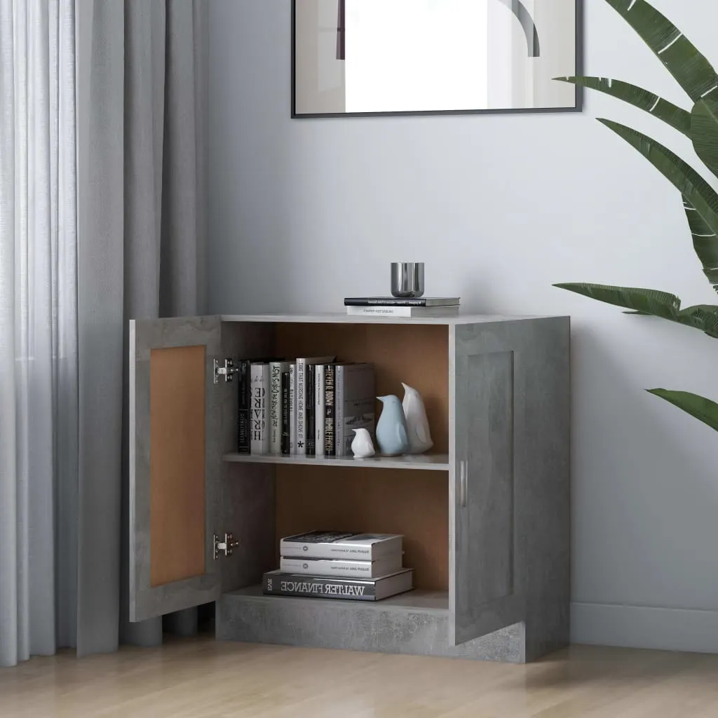 Libreria Grigio Cemento SYFAX™ 82,5x30,5x80 cm | Design Moderno Casa - 3