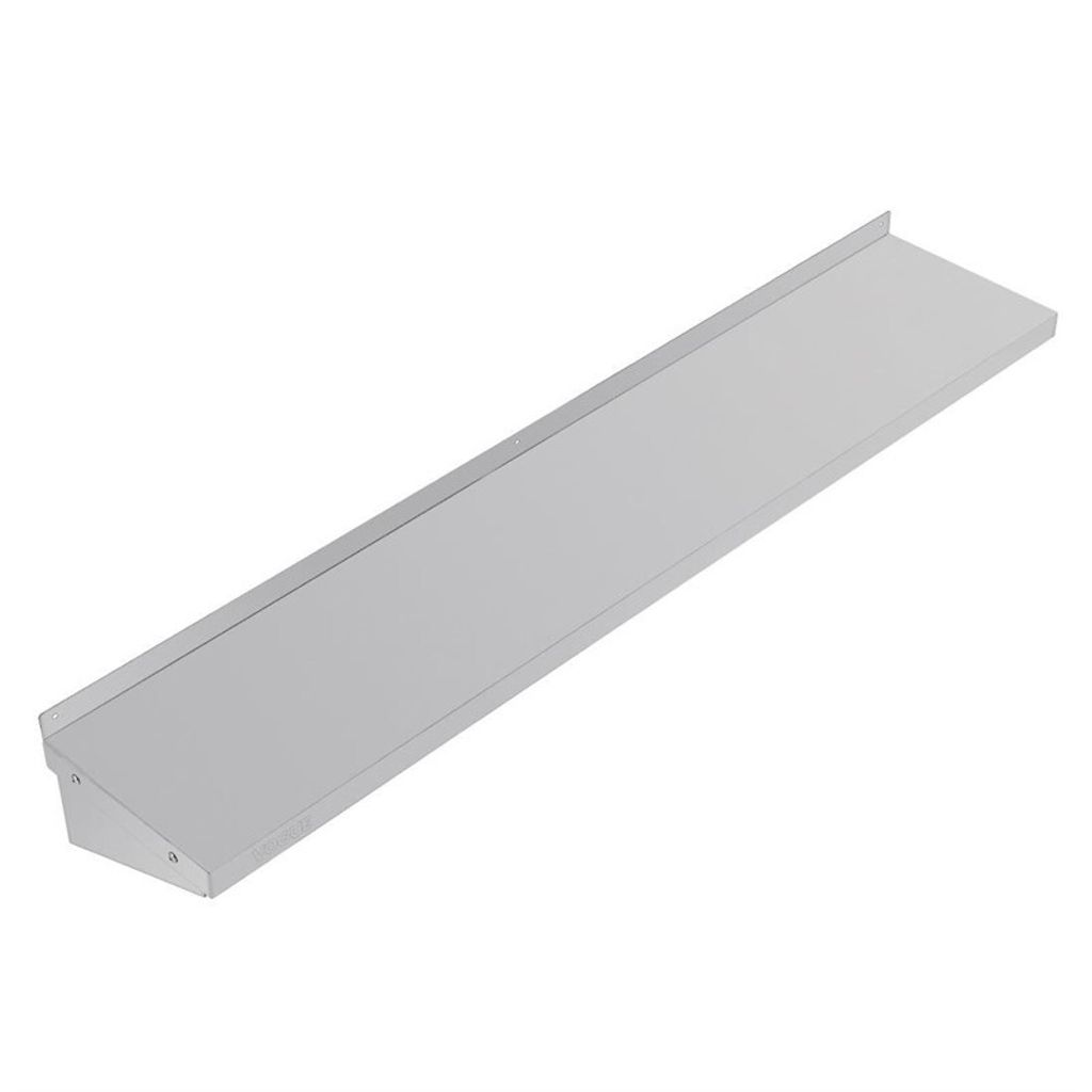 Vogue Edelstahl-Wandregal 150cm