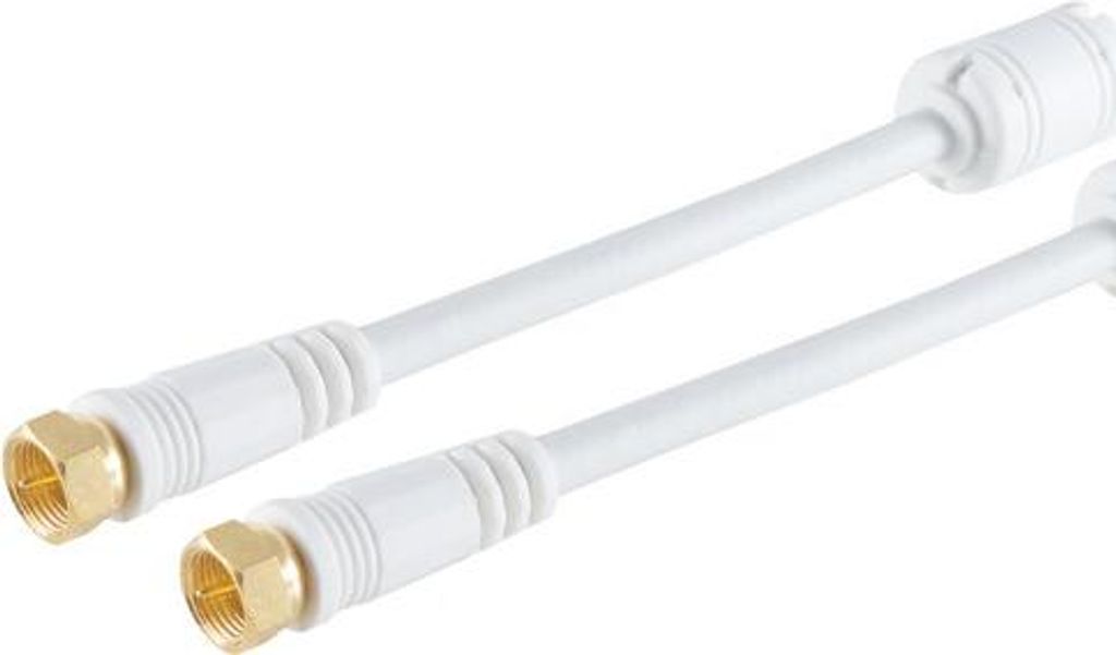 F-Stecker/ F-Stecker CP Ferrit verg. >110 dB 10m