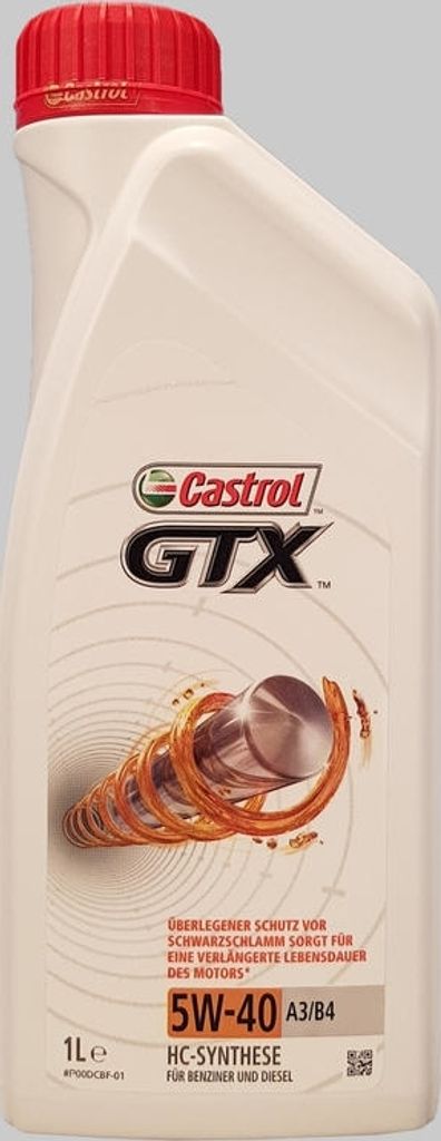 Castrol GTX 5W-40 A3/B4 1 Liter