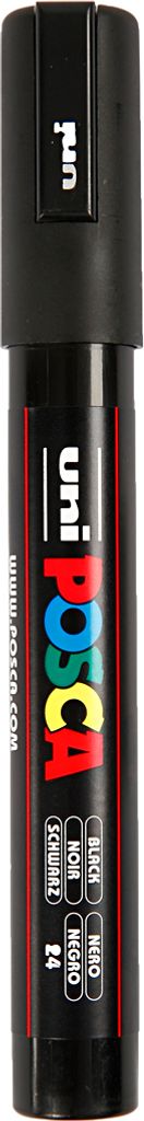 Uni-Ball uni POSCA PC-5M, Schwarz Produktbild 
