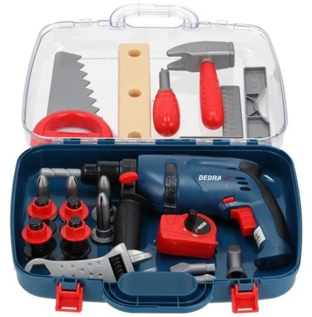 Coffret perceuse visseuse Dedra M315.004 avec kit accessoires complet