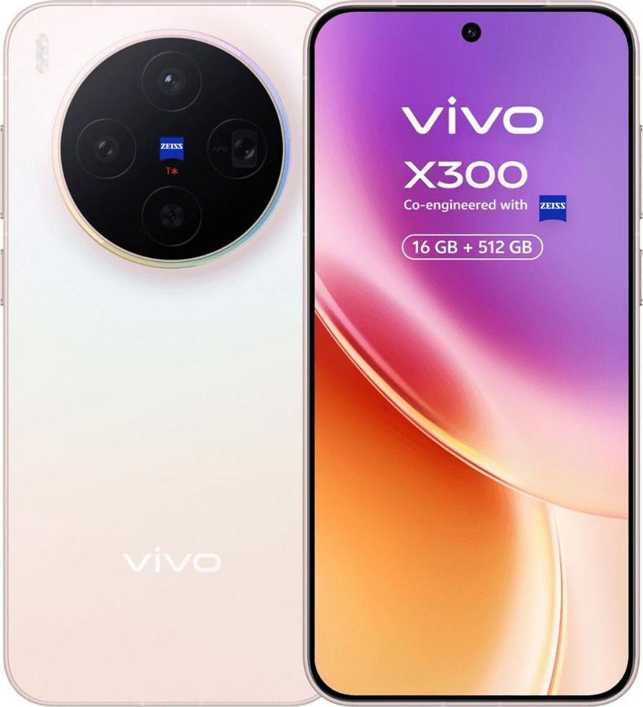 VIVO X300 16 cm (6.31") Dual-SIM Android 16.0 5G USB Typ-C Produktbild 