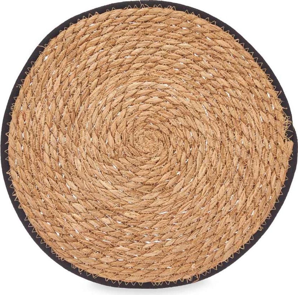 KINVARA | Untersetzer - Tischmatte - 35 cm - Rund - Tischset - Jute