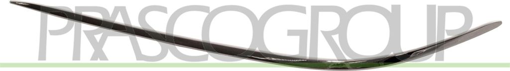 PRASCO Zierleiste Stoßfänger Vorne Links passend für MERCEDES-BENZ S-Klasse Limousine (W220)