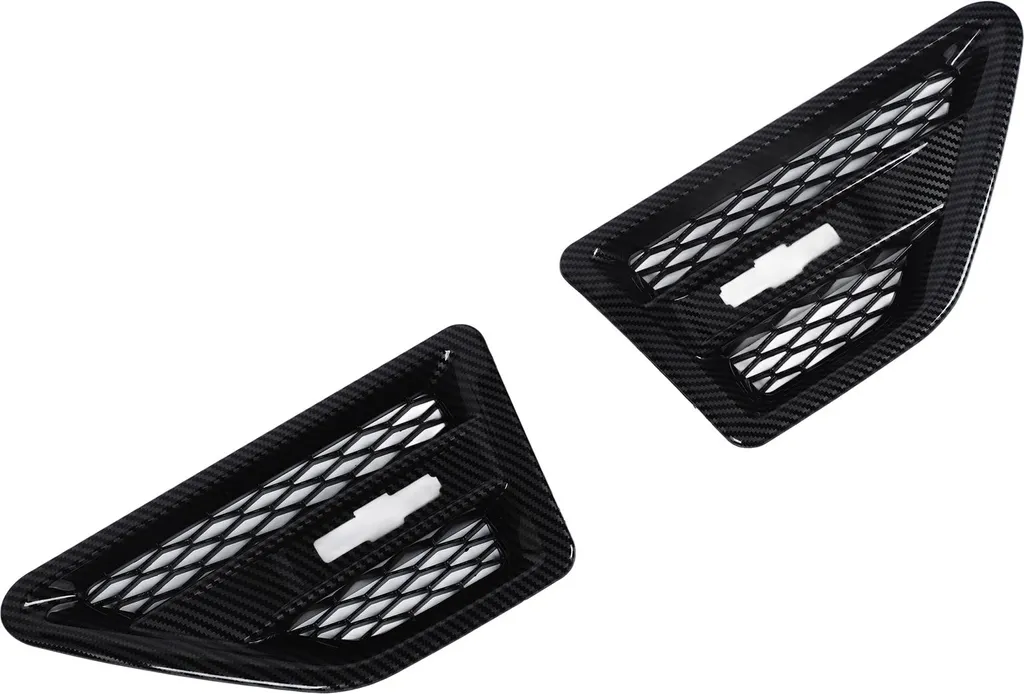 Grille de Capot Freelander 2 LR2 2007-2014 Look Carbone en 2 Parties
