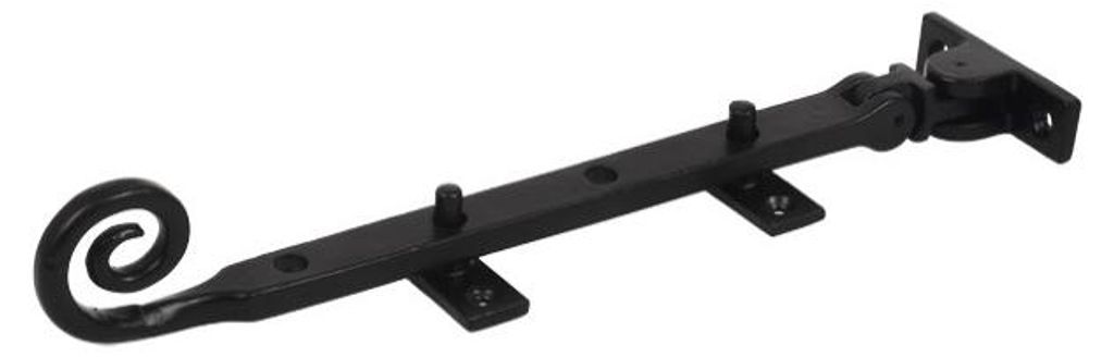Fensteröffnungsbegrenzer 190 mm schwarz Fenster-Sicherungsbeschlag