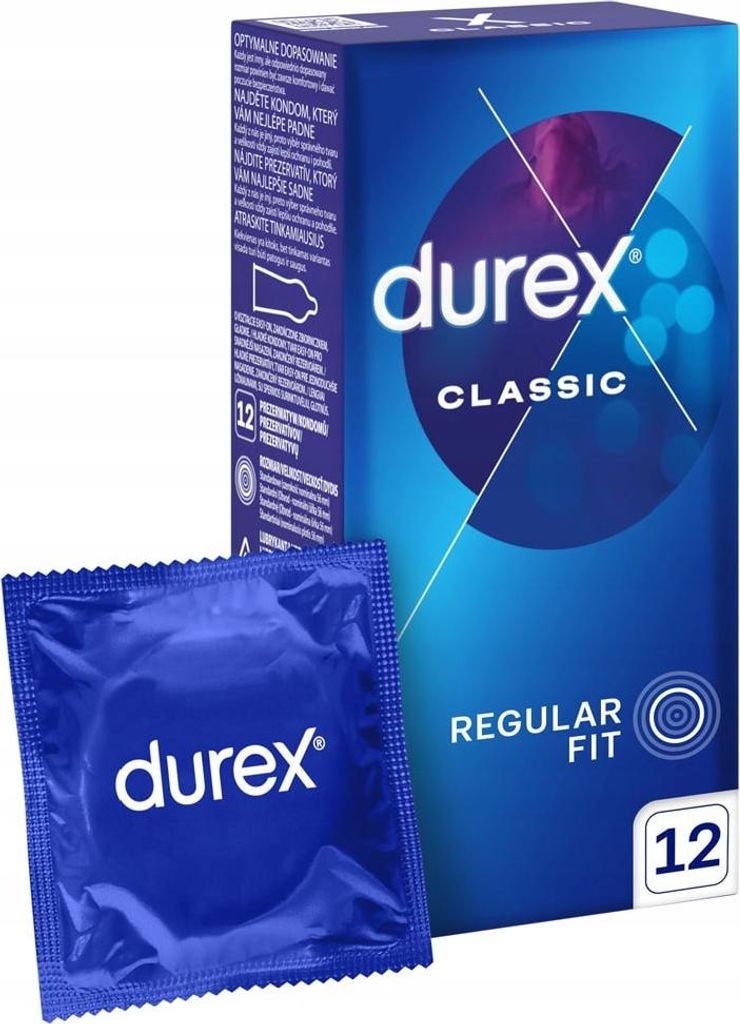 Prezerwatywy Durex Classic rozmiar standardowy Immagine del prodotto 