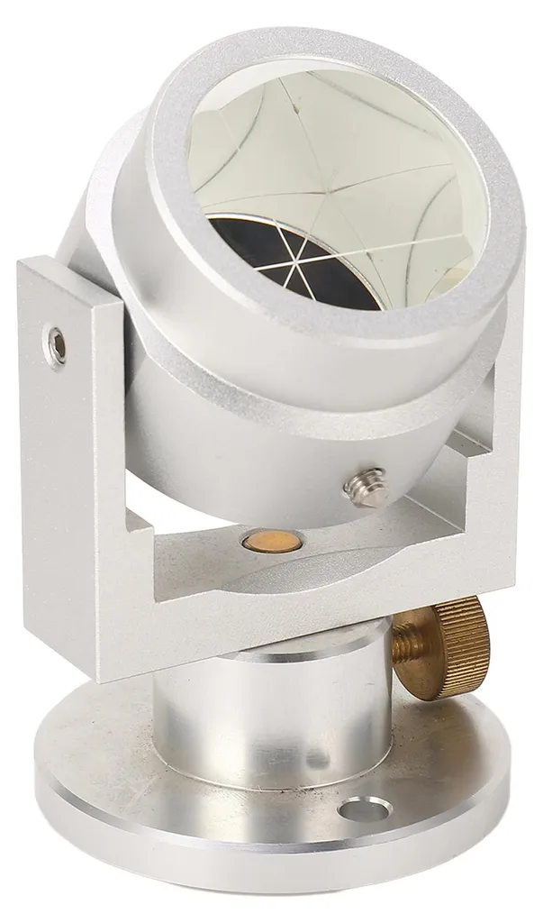 Mini prisme de mesure topographique 25,4 mm pour station totale et géomètres Mini prisme de mesure topographique 25,4 mm pour station totale et géomètres