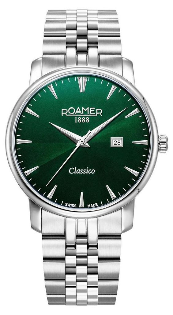Roamer Armbanduhr Date Classico Gents Green Produktbild 