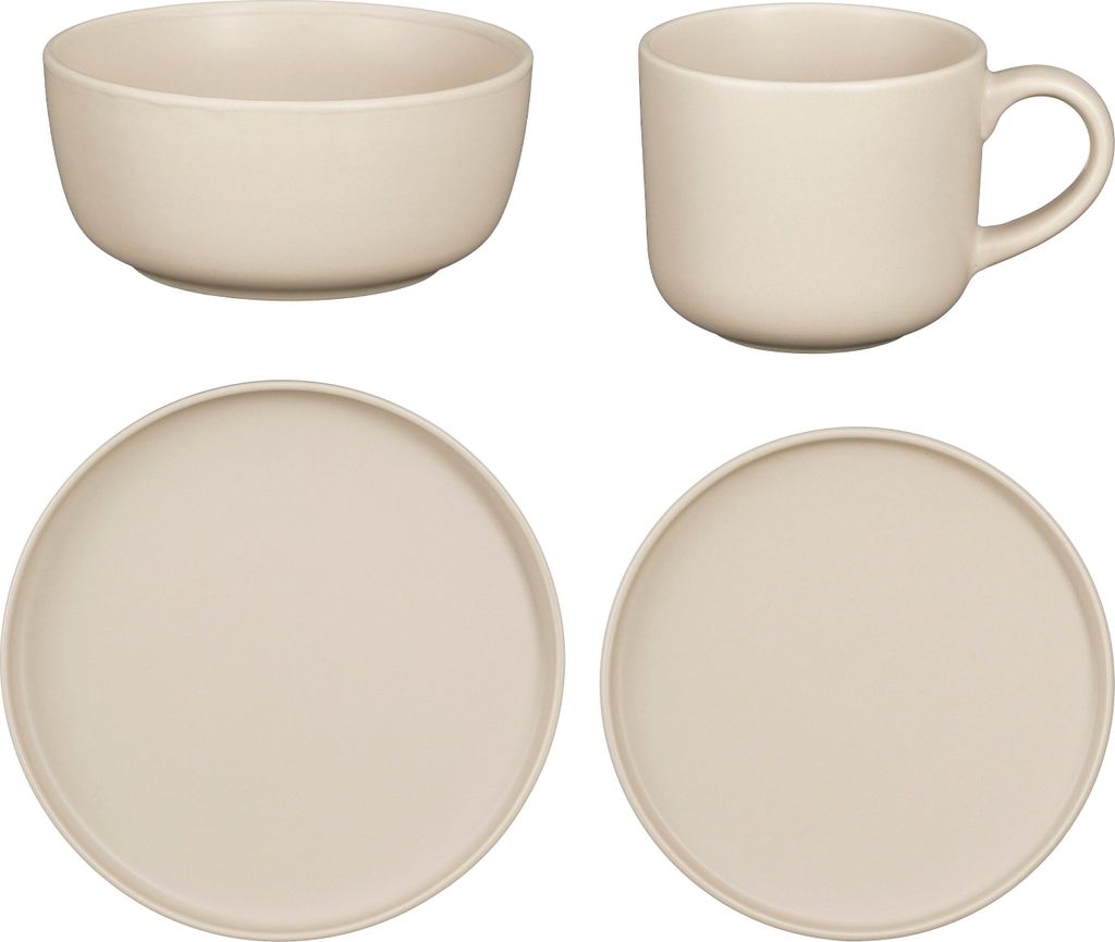 Mica Decorations Ozzu Geschirrset für 4 Personen - Steingut Produktbild 