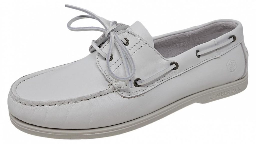 Lumberjack Navigator Bootssschuh, Glattleder, White SM07804-005 42