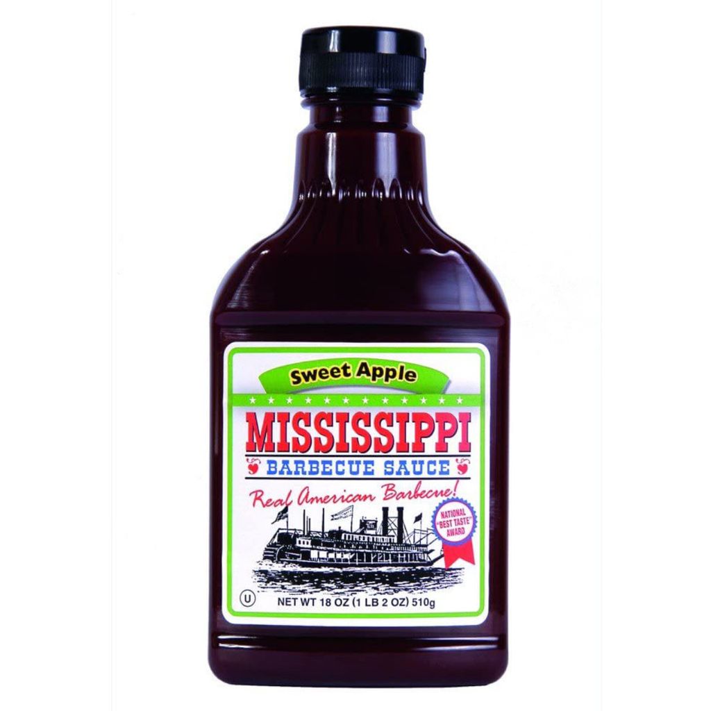Mississippi Barbecue Grill Sauce 'Sweet Apple', 440ml Produktbild 