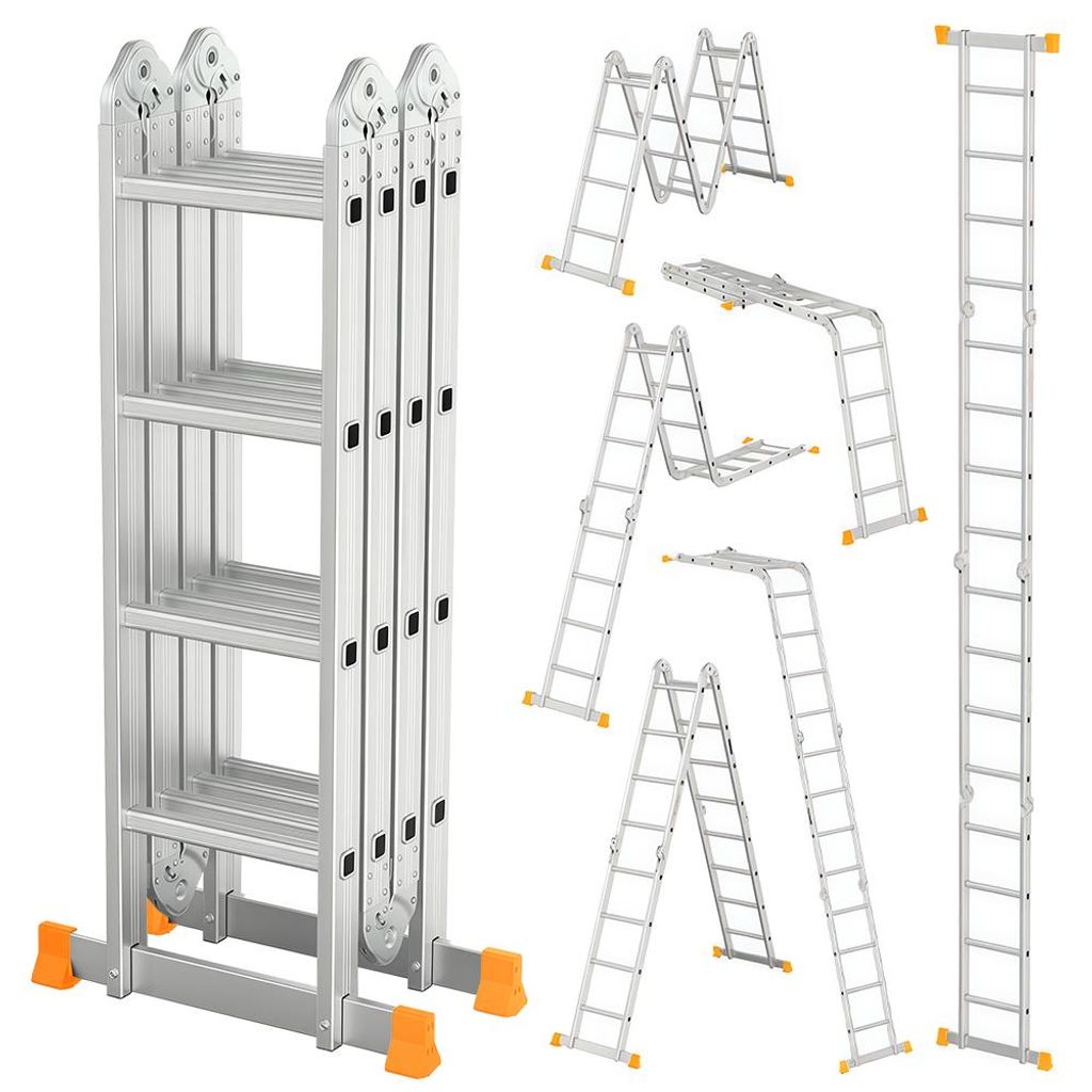 478cm Leiter Mehrzweckleiter Multifunktionsleiter Produktbild 