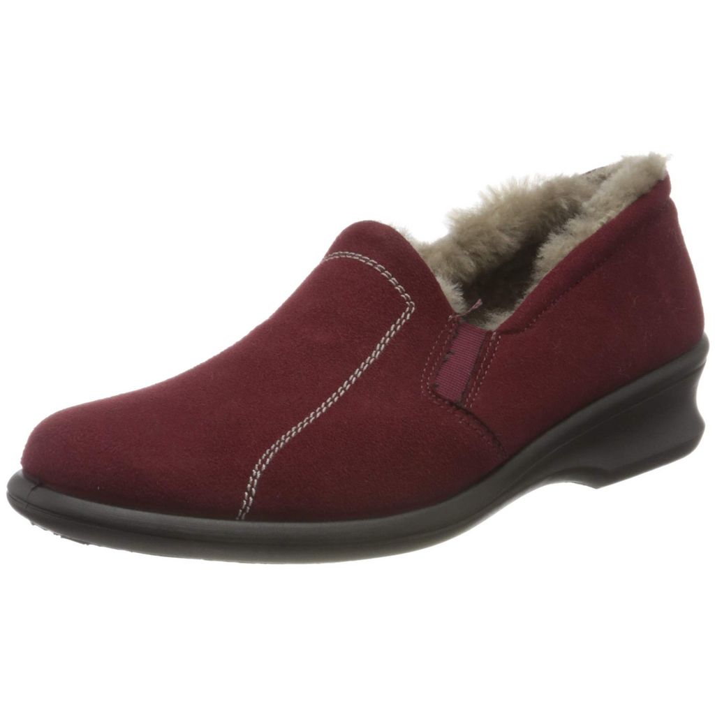 Rohde Damen Hausschuhe rot