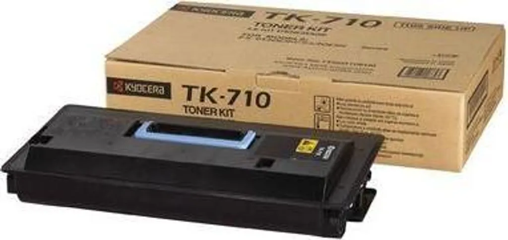 Toner noir Kyocera TK-710 évite les traces et bavures d'impression laser