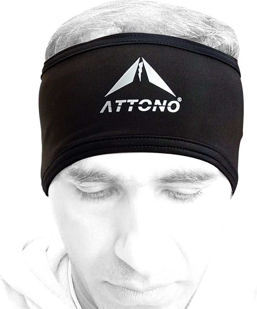 ATTONO Sport Kopfband Strinband Langlauf Fahrrad Ohrwärmer Produktbild 