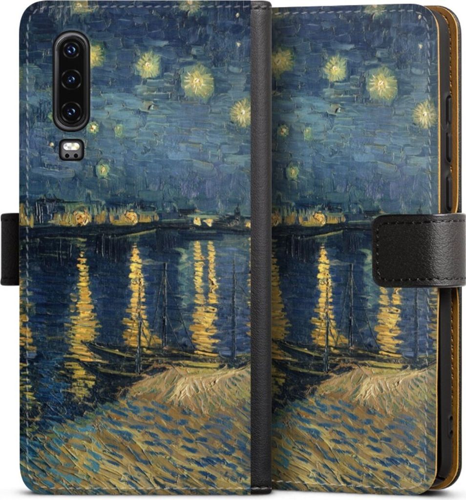 DeinDesign Klapphülle für Huawei P30 Handytasche Lederhülle Tasche Kunst Malerei