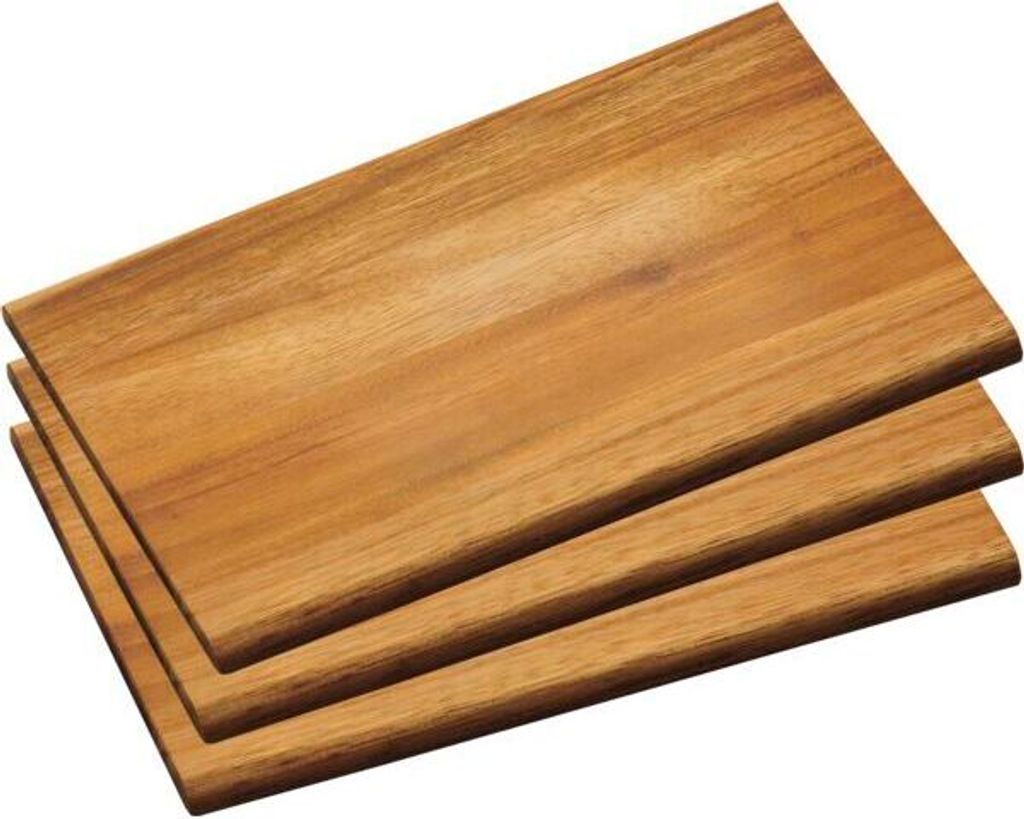KESPER Frühstücksbrett 3-tlg., Akazienholz, Länge: 230 mm, Produktbild 3