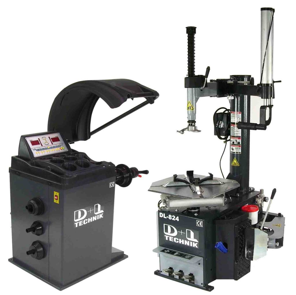 Reifenmontiermaschine 24" inkl. Hilfsmontagearm + Produktbild 