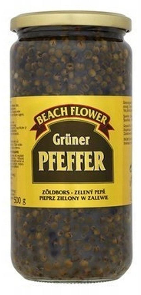 Eingelegter grüner Pfeffer 720g- Strandblume Produktbild 
