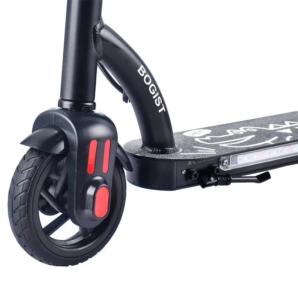 Trottinette électrique pliable E6Pro 24V noire avec roues 15 cm - 4