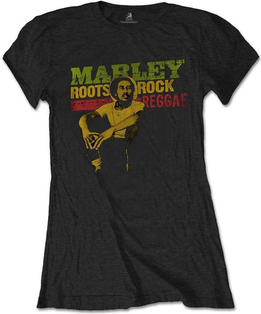 Bob Marley Roots, Rock, Reggae Koszulka z krótkim rękawem Zdjęcie produktu 