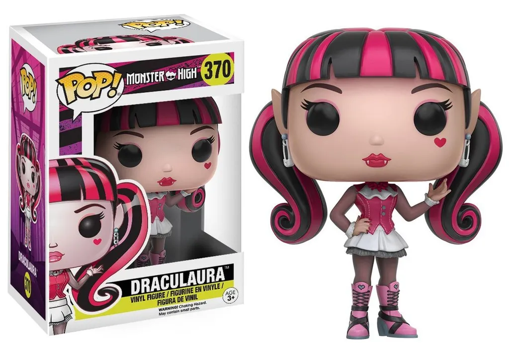 Draculaura Monster High Pop n°1572 - Figurine Vinyle Haute Qualité
