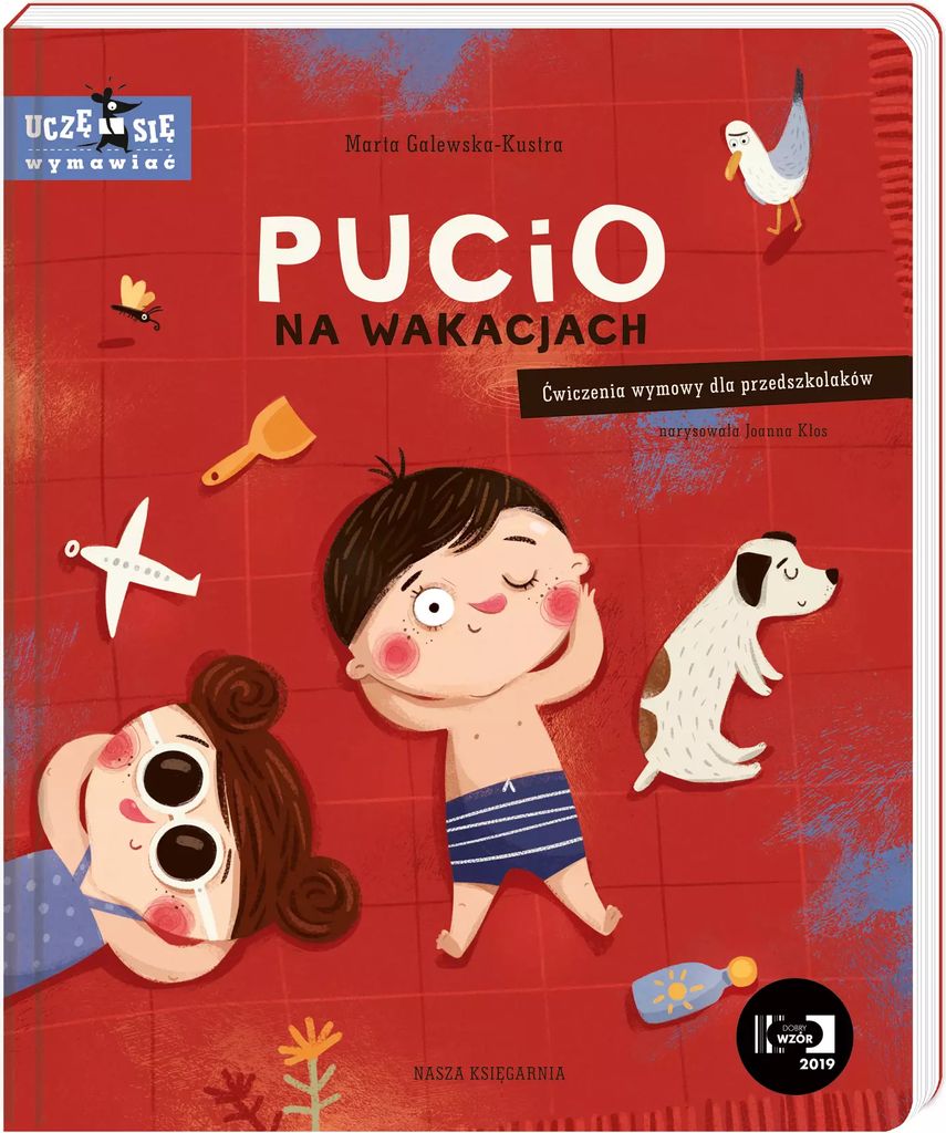 Pucio na wakacjach. Ćwiczenia wymowy dla przedszkolaków Produktbild 