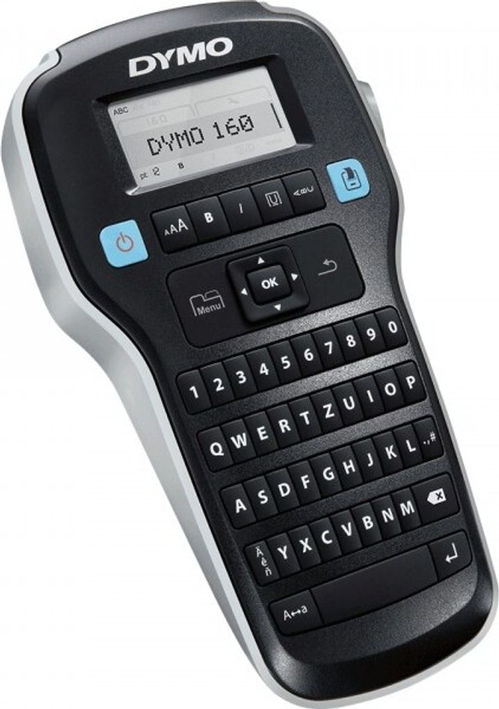 DYMO Beschr.gerät LabelManager 160, Display mit Druckvorschau, Computer-Tastatur