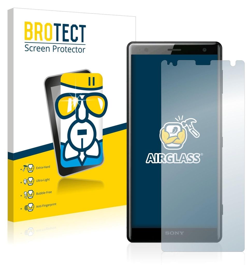 BROTECT Schutzglas für Sony Xperia XZ2 Schutzfolie Panzer Produktbild 