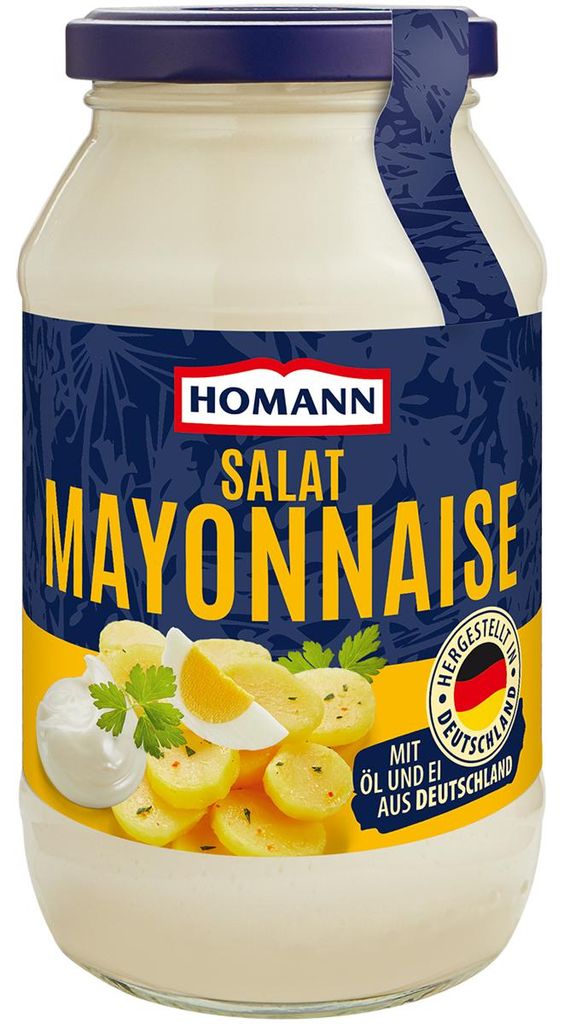 Homann Salátová majonéza jemná krémová a jemná 500ml Obrázek produktu 