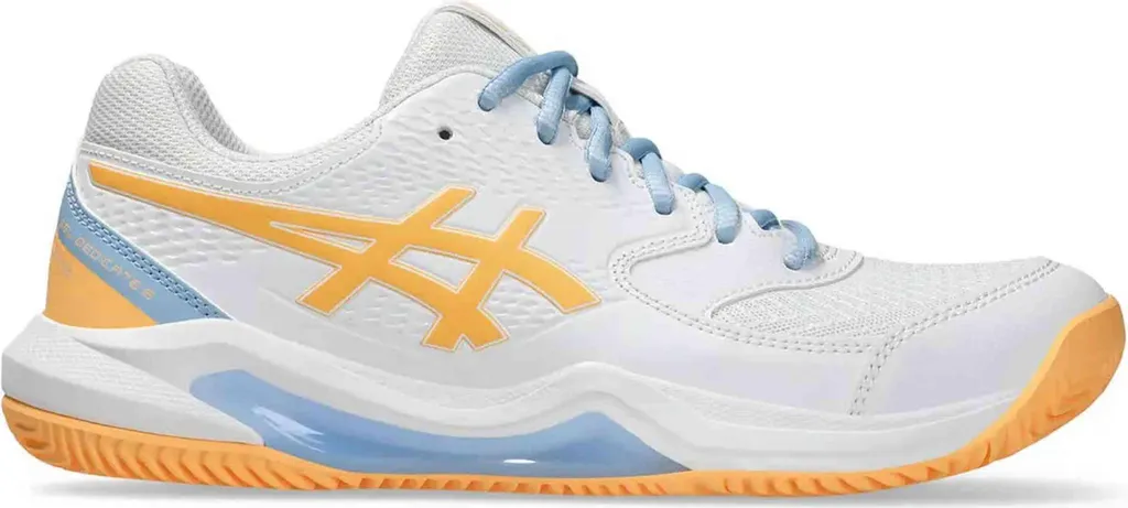 Asics Padel Shoes 1042A241-104 White Orange Glow Pointure 39.5 Femme