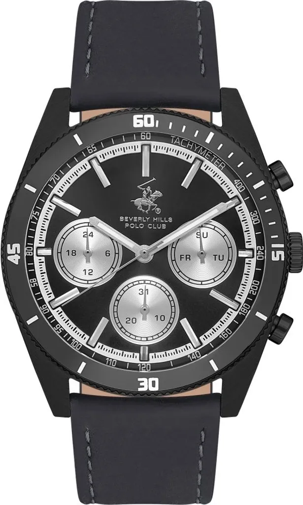 Porte-cartes Noir Beverly Hills BP3619X.661 Accessoire Mode Homme