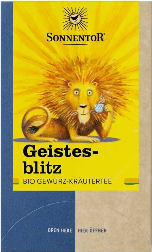 Herbata ziołowa Geistesblitz - 18 dwukomorowych torebek Zdjęcie produktu 