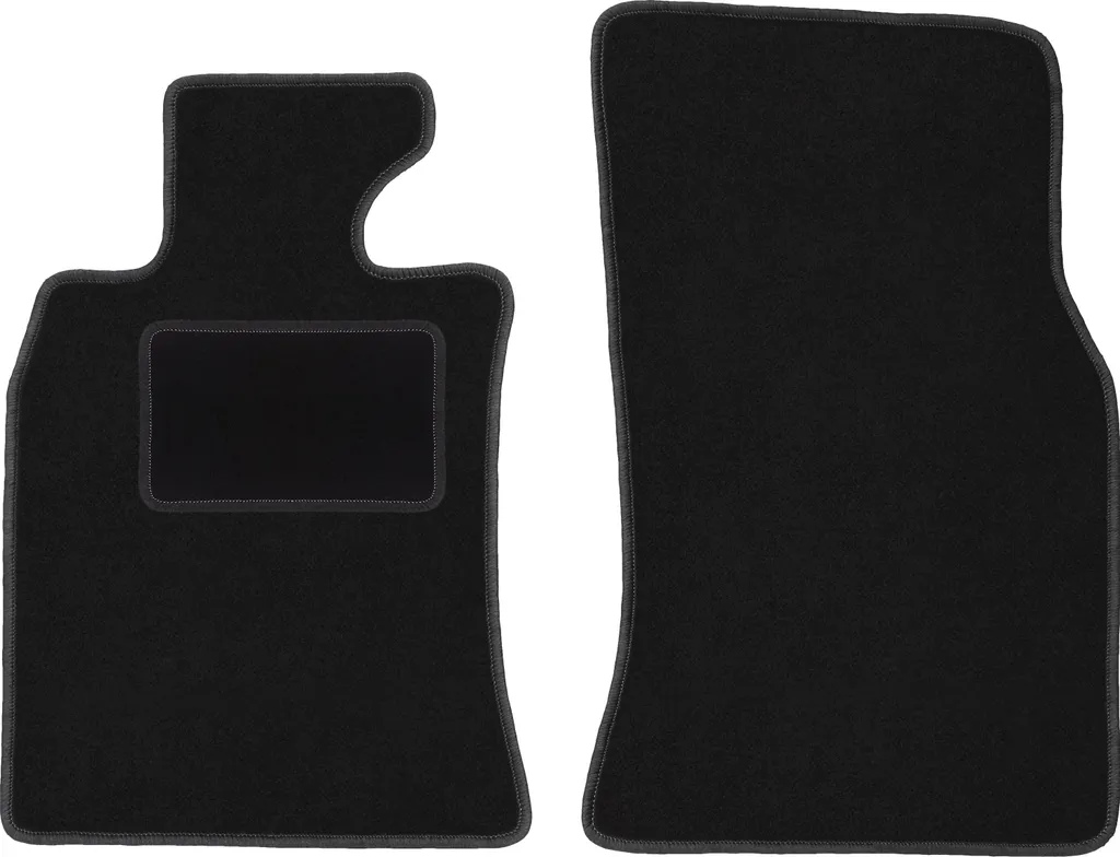 Set 2 Tappetini Anteriori Mini R56 Velluto Nero - Prezzo Top