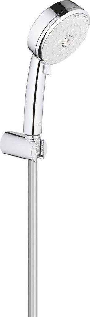 GROHE Tempesta Cosmopolitan 100, Handduschbrause mit Kopf, Chrom, Wand