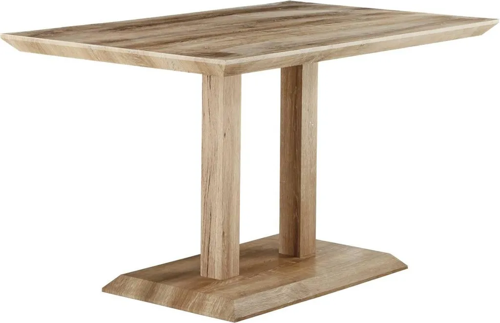 Table repas Alina en chêne 130 cm résistante et facile à entretenir