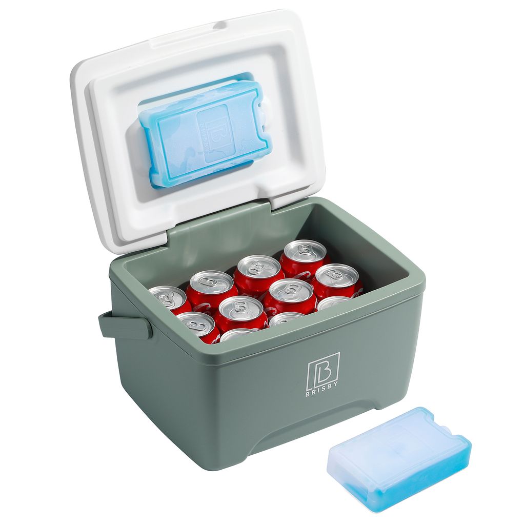 Brisby Kühlbox - Frigobox - 8 l - Grün - 40 Stunden Produktbild 