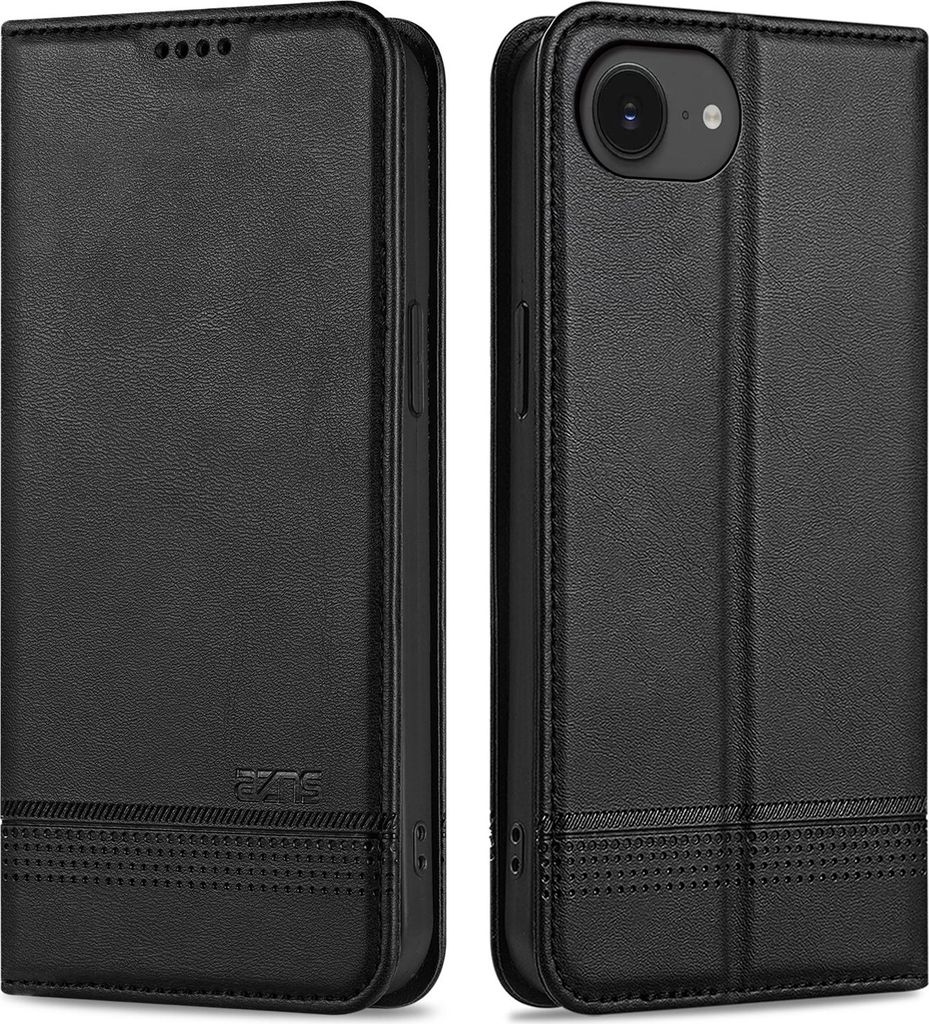 Leder Hülle für iPhone 16e/iPhone 17e, Klapphüllen Produktbild 