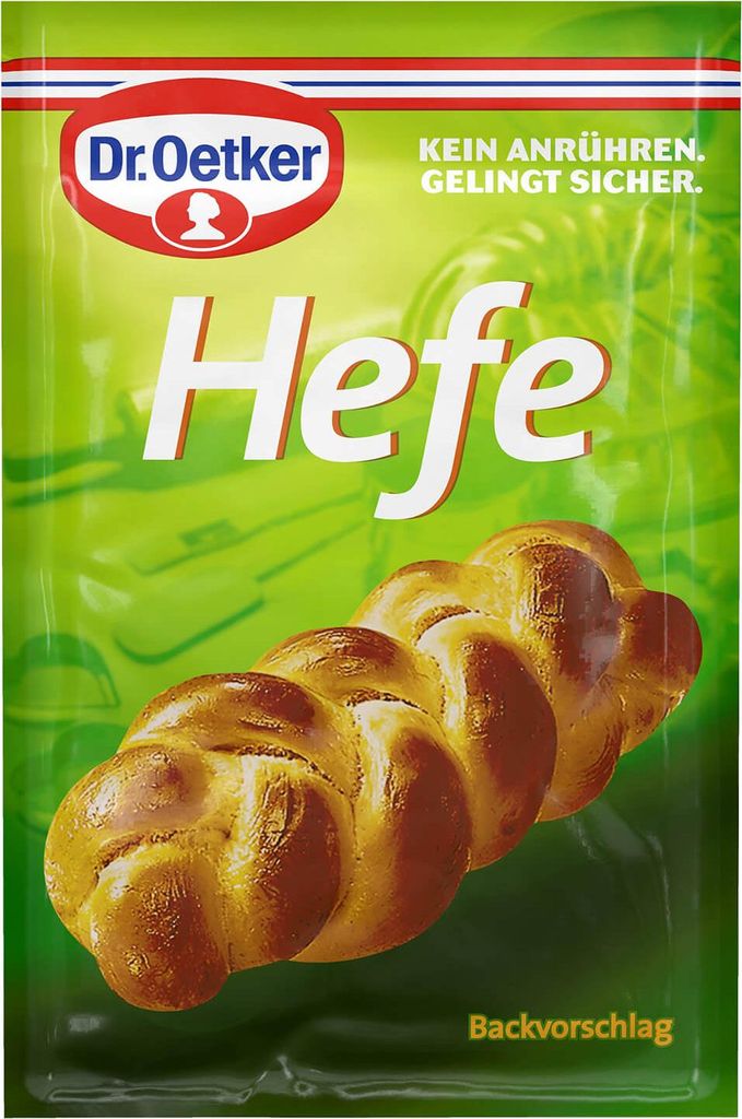 Dr. Oetker Trockenbackhefe 4er Pack Produktbild 
