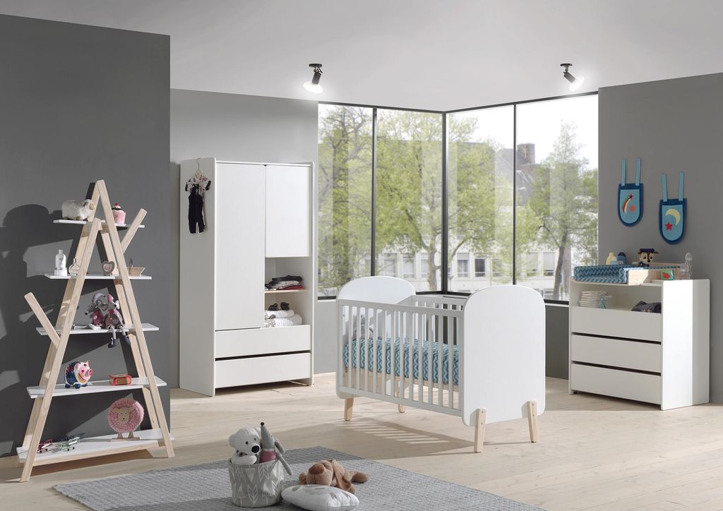 Vipack - Kleiderschrank 2-trg. Kiddy Produktbild 