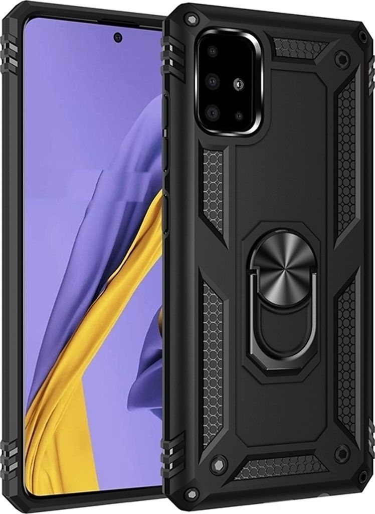 Mobigear Armor Ring  Samsung Galaxy A51 Hülle Hardcase Produktbild 